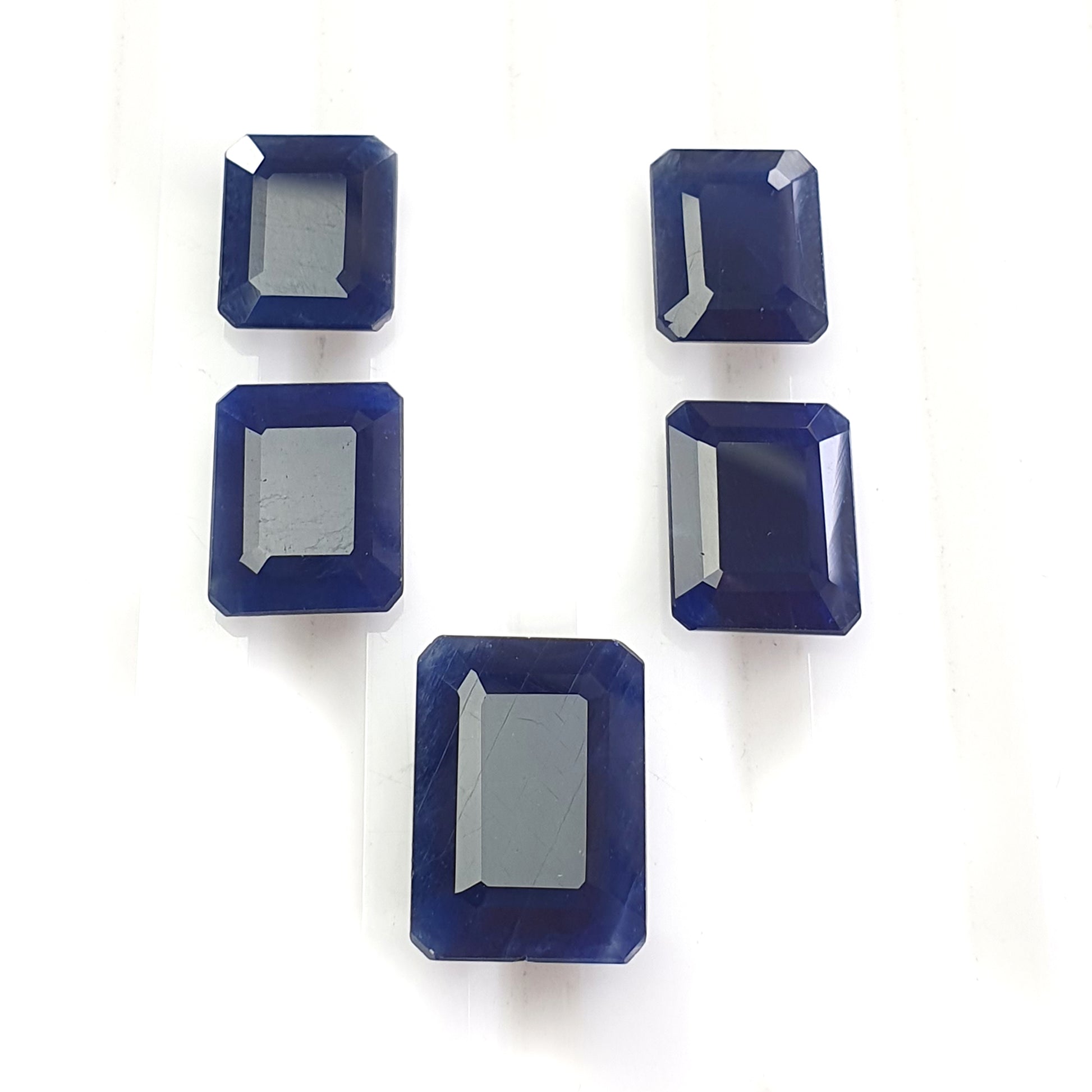 Blue Sapphire Facted Cut