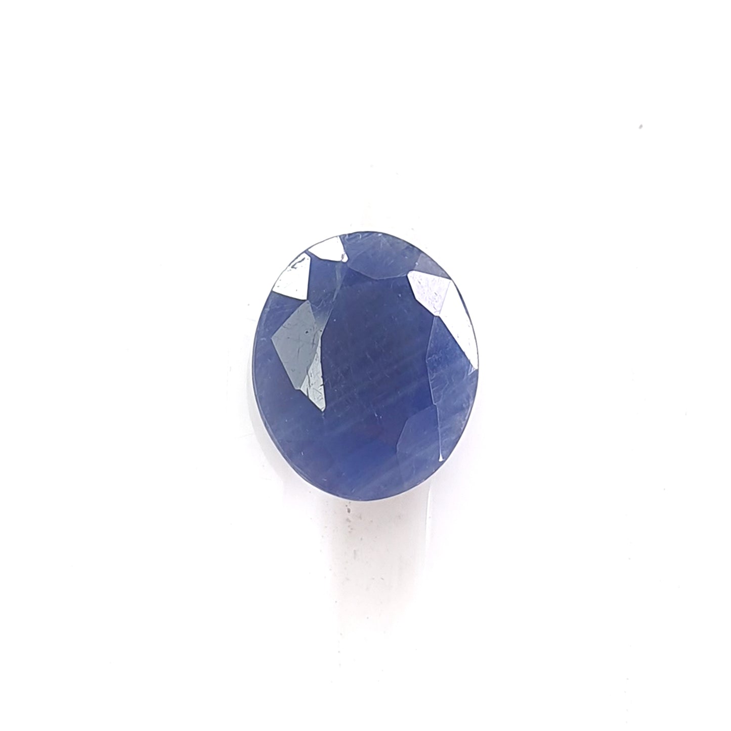 Blue Sapphire Faceted Cut Gemstone