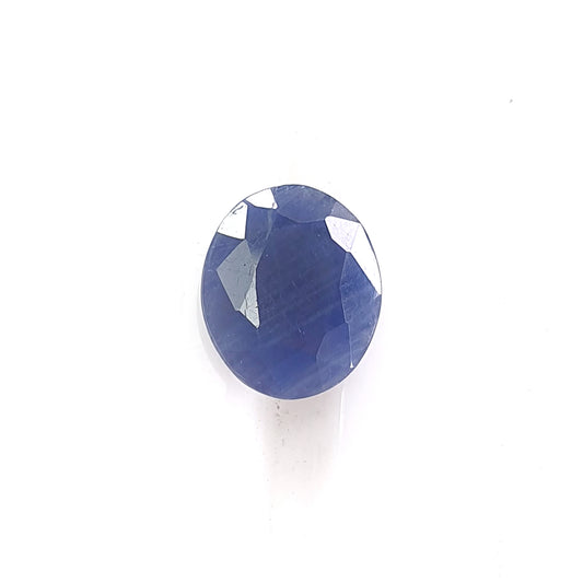 Blue Sapphire Faceted Cut Gemstone