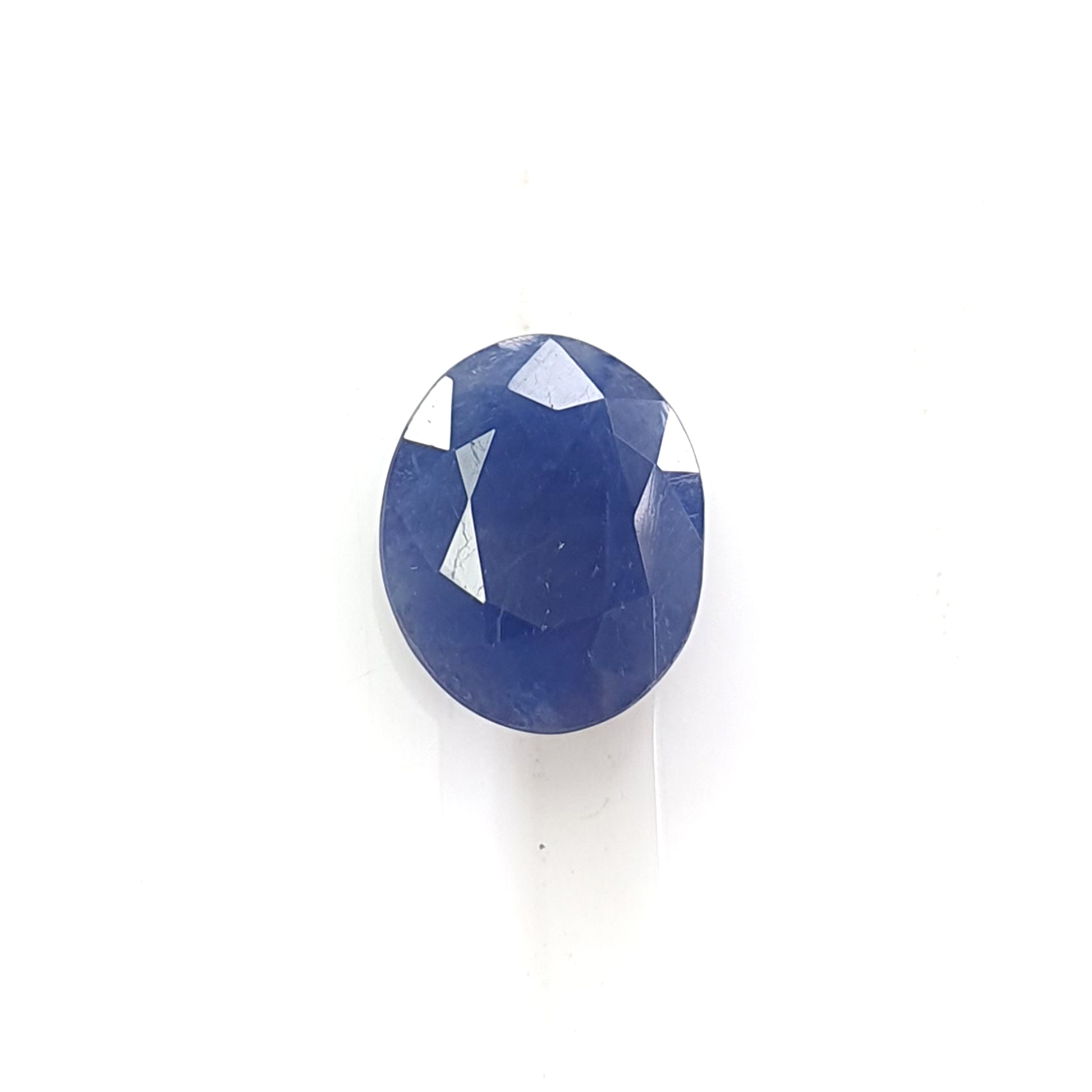 Blue Sapphire Faceted Cut Gemstone