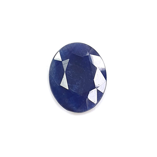 Blue Sapphire faceted Cut Gemstone
