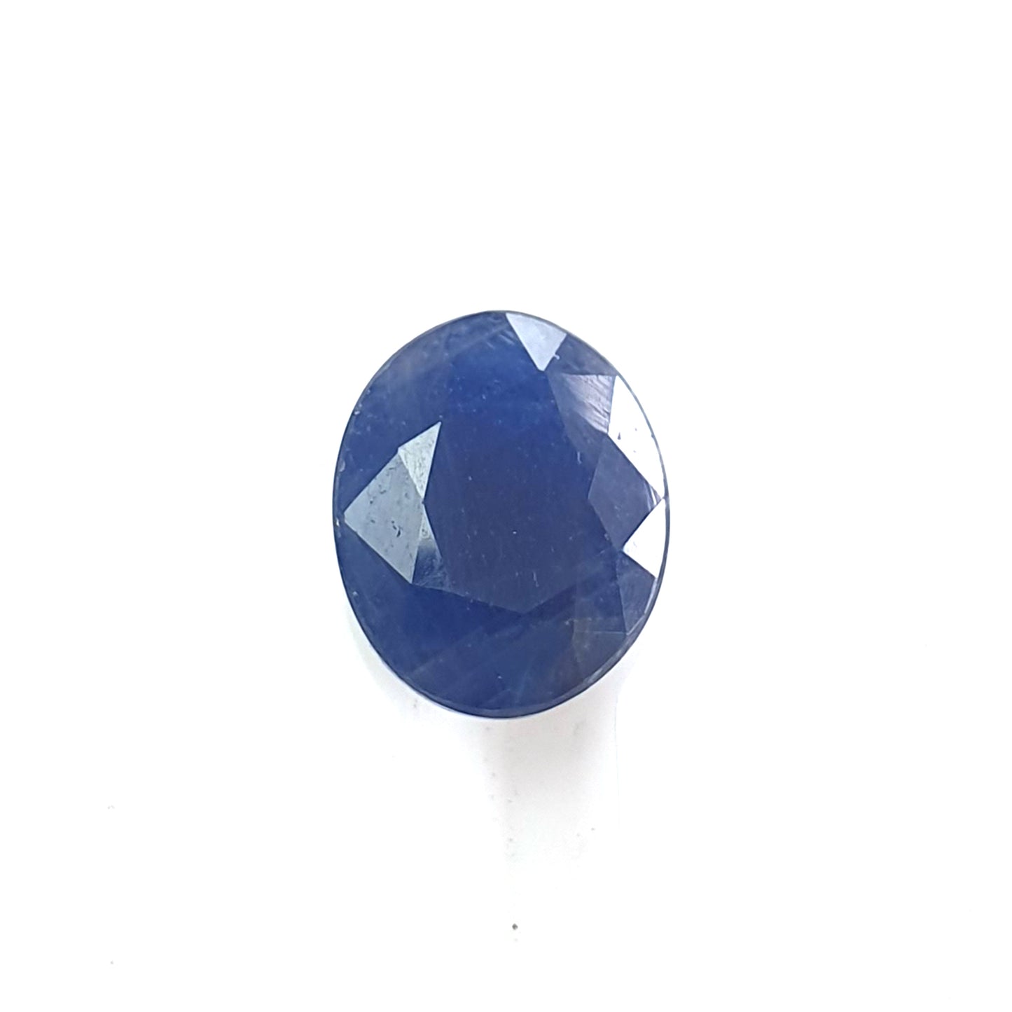 Blue Sapphire Gemstone Faceted Cut