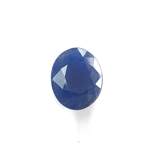 Blue Sapphire Gemstone Faceted Cut