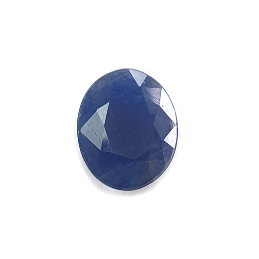 Blue Sapphire Gemstone Faceted Cut 