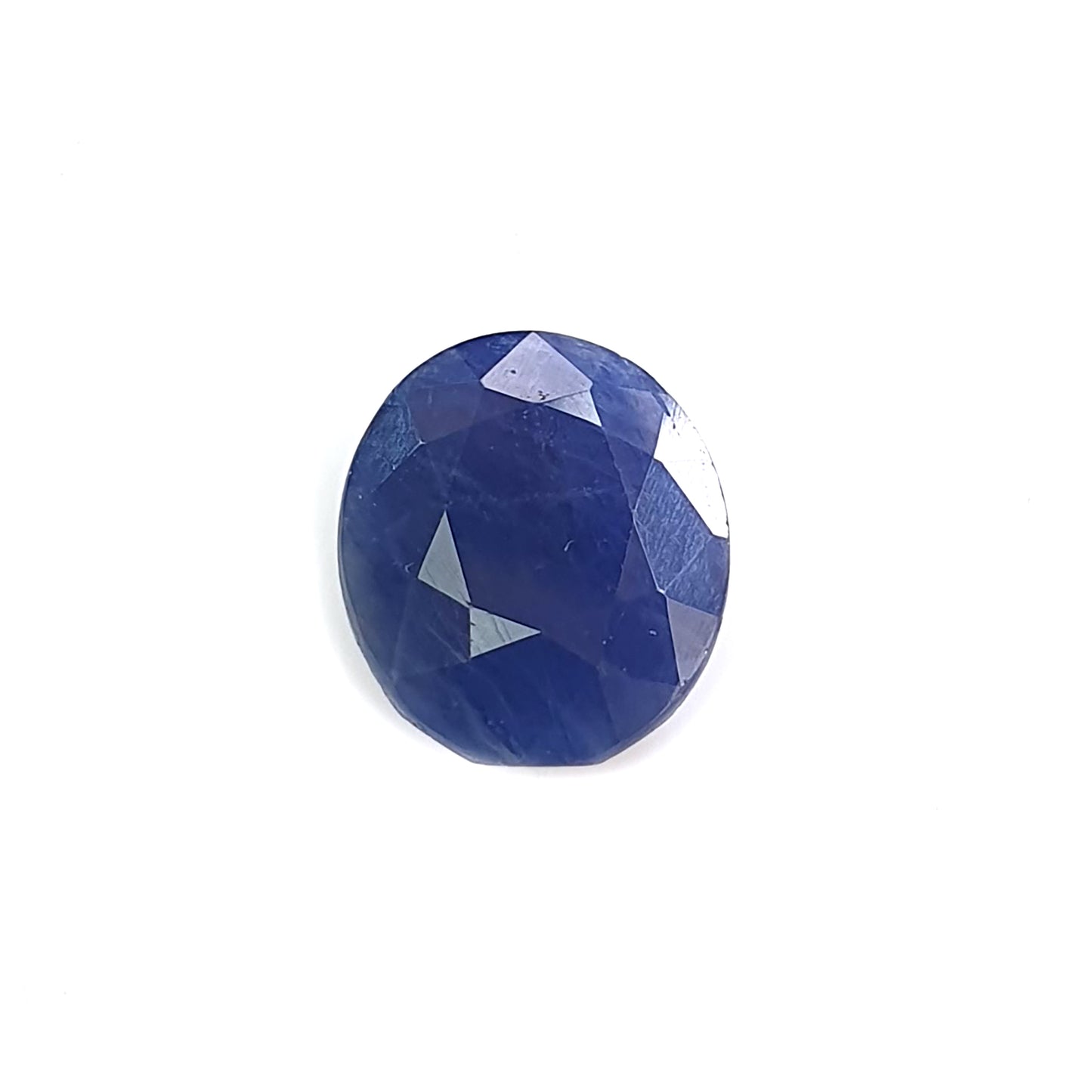 Blue Sapphire Gemstone Faceted Cut