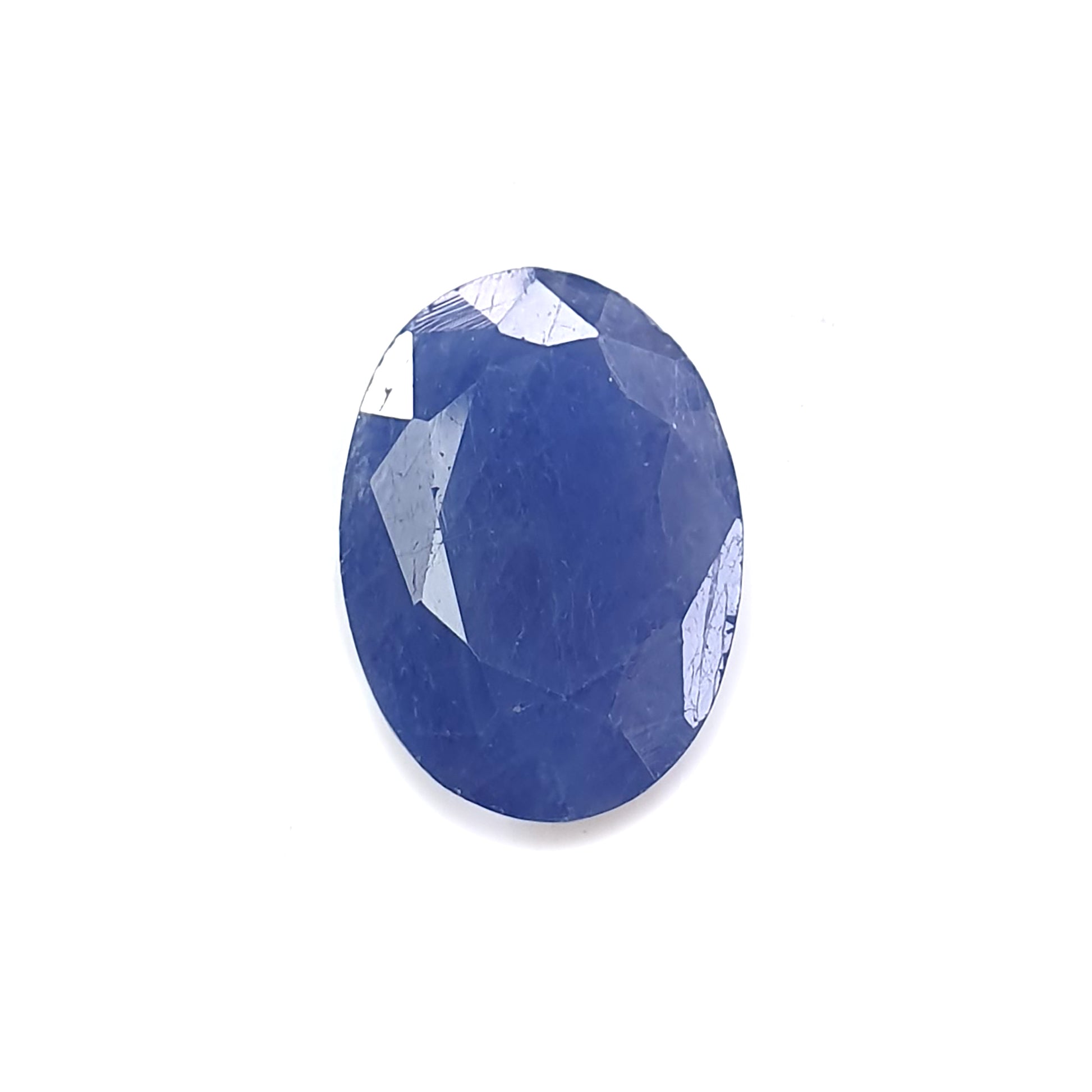 Blue Sapphire Faceted Cut Gemstone
