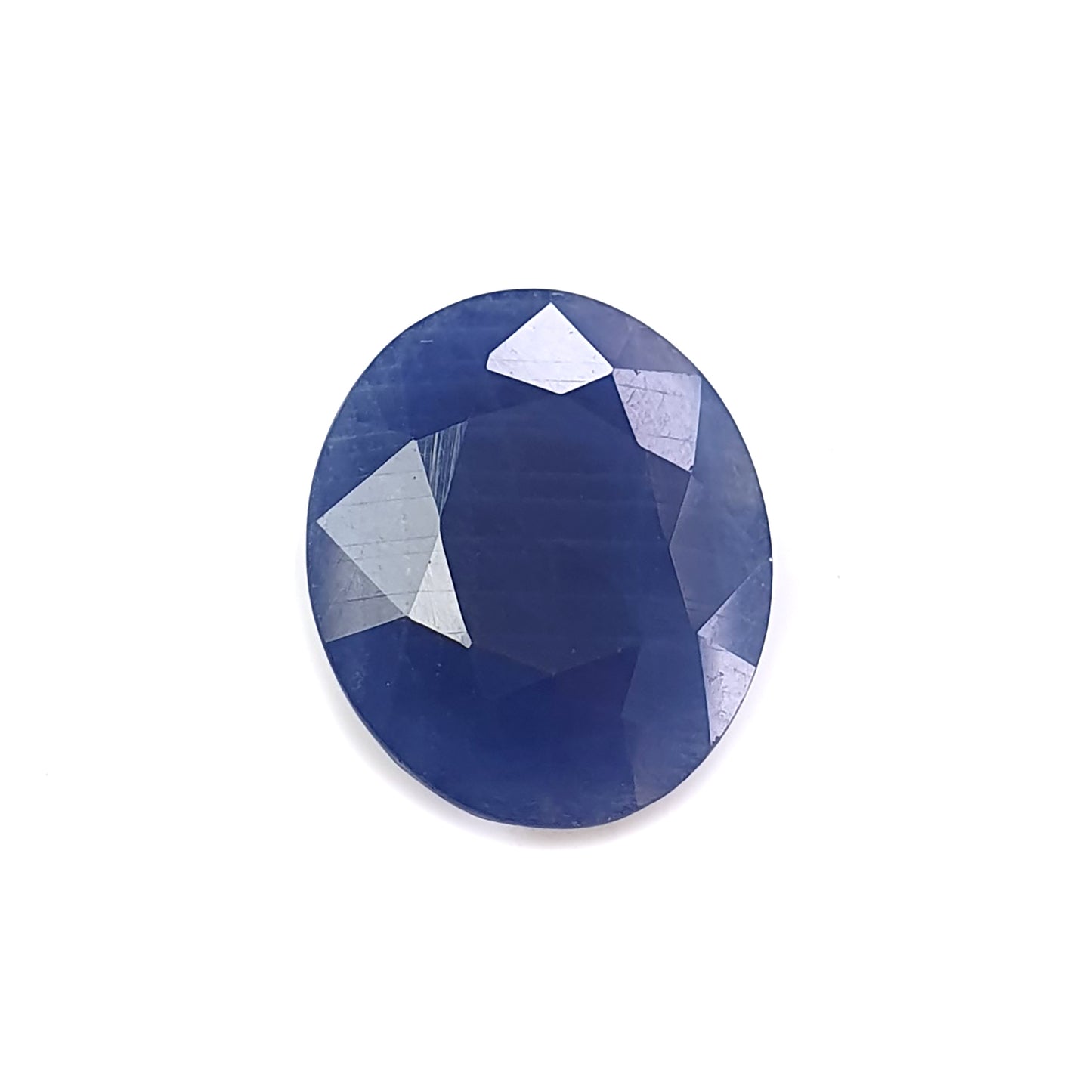 Blue Sapphire Faceted Cut Gemstone
