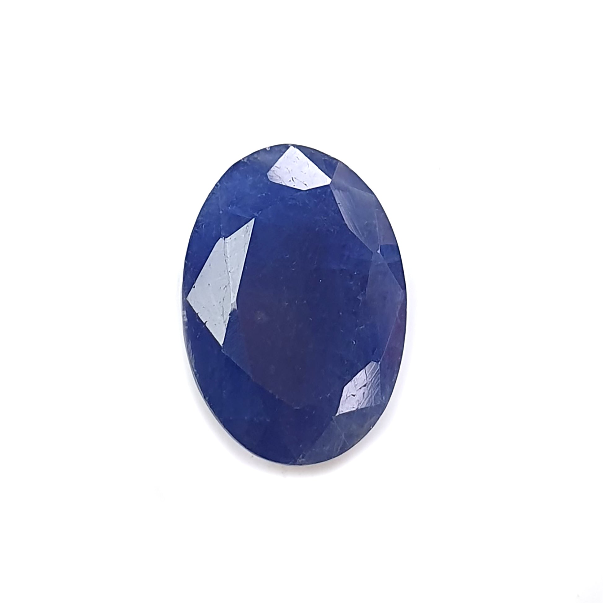 Blue Sapphire Faceted Cut Gemstone