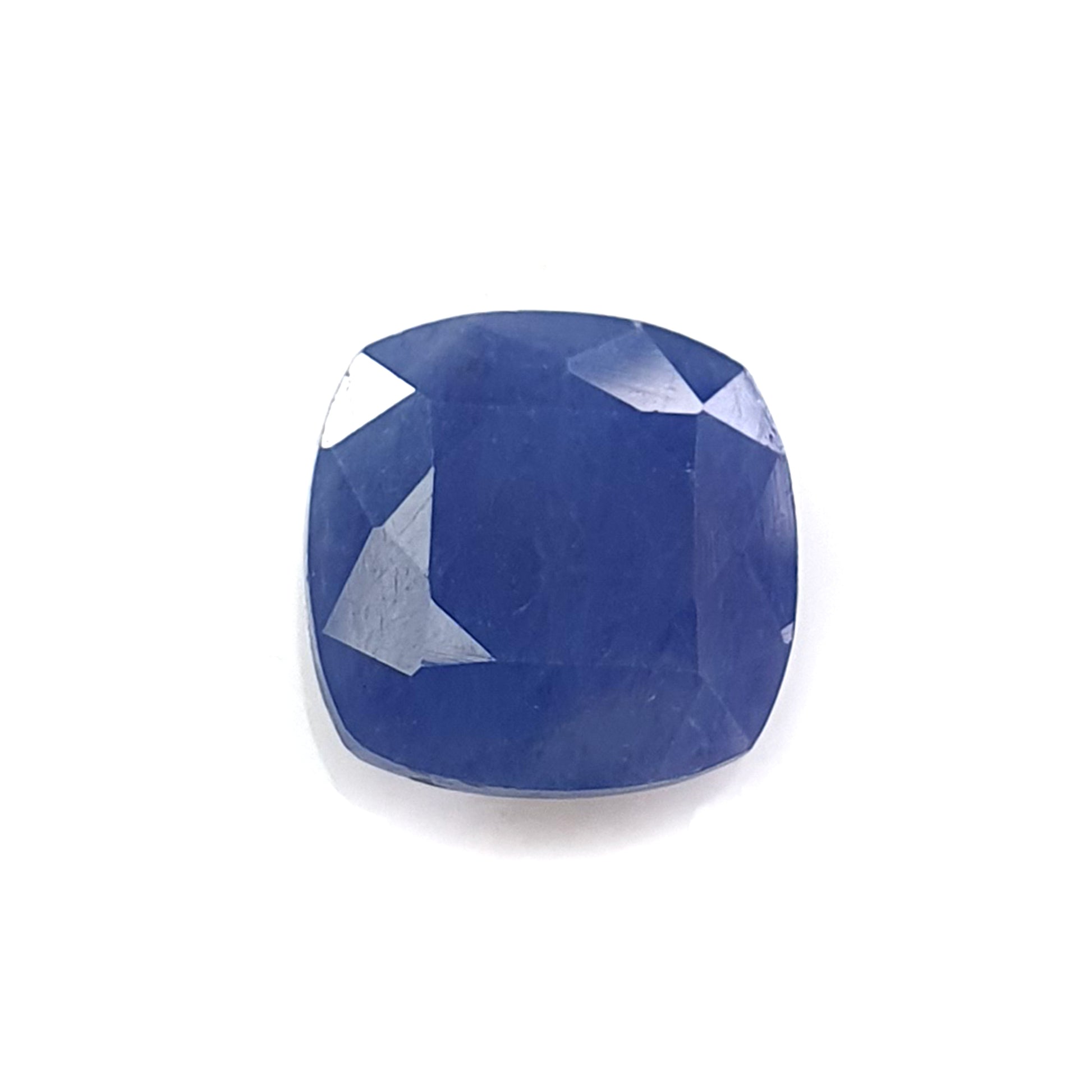 Blue Sapphire Faceted Cut Gemstone