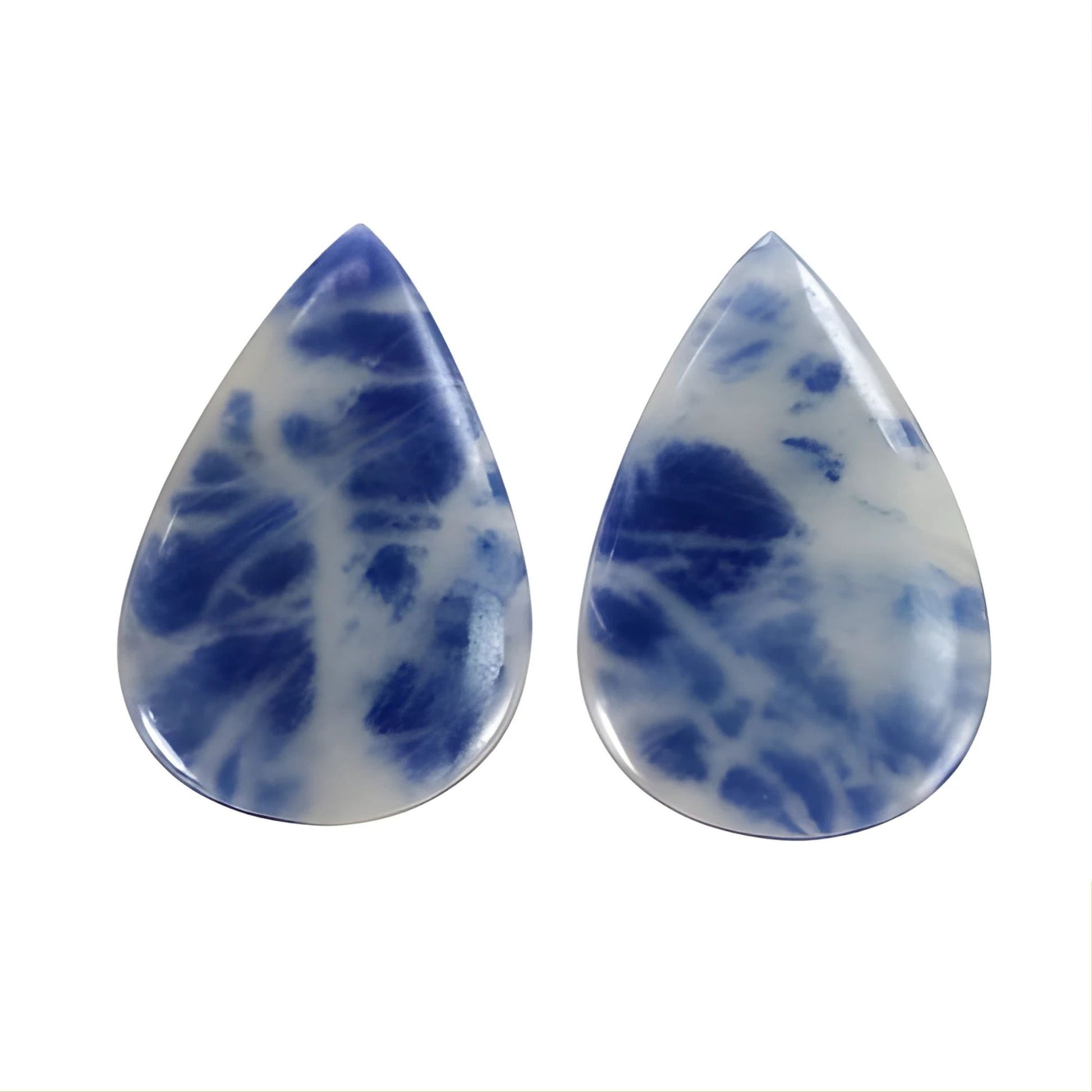 Natural Untreated Blue Sapphire Gemstone Pear Shape