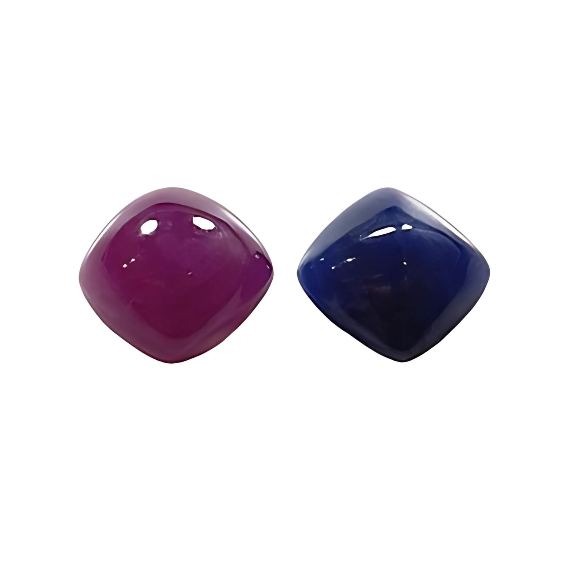 كابوشون الياقوت الطبيعي