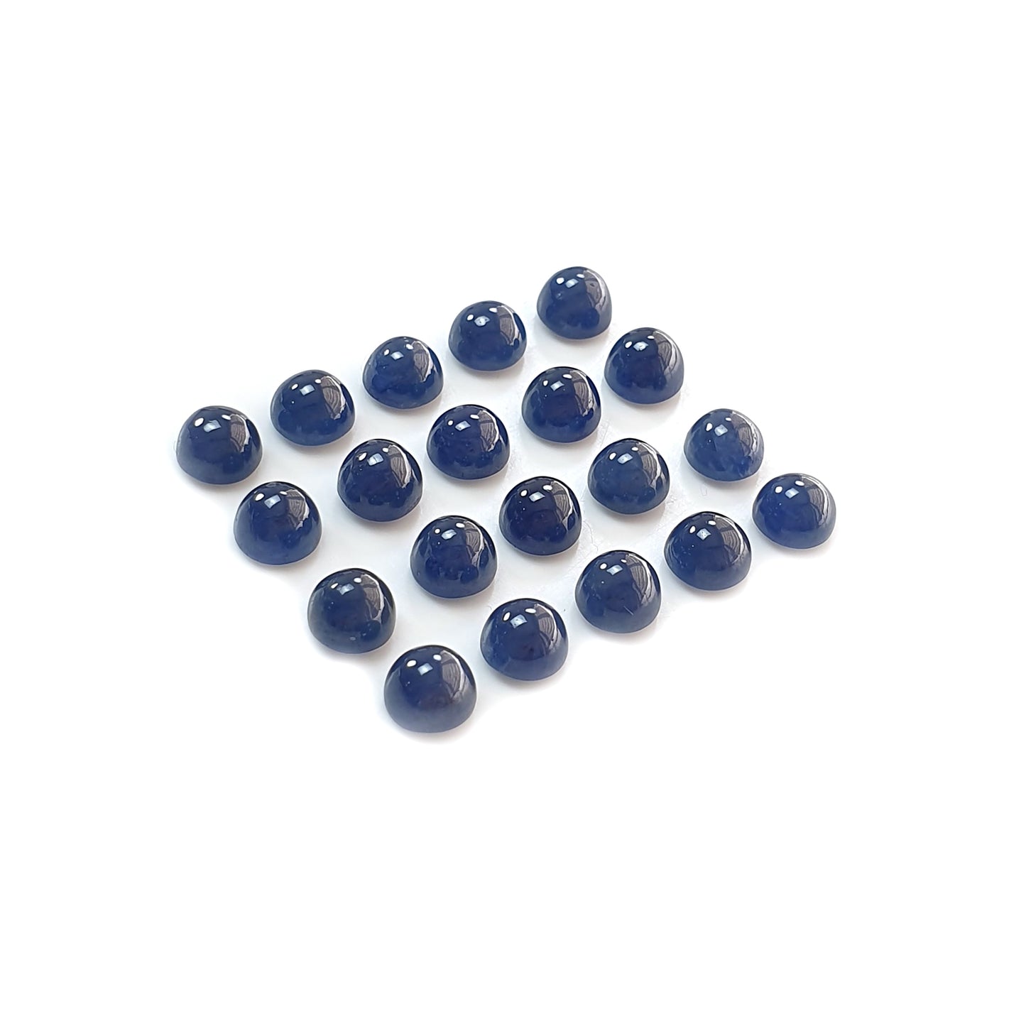 Cabochon saphir bleu