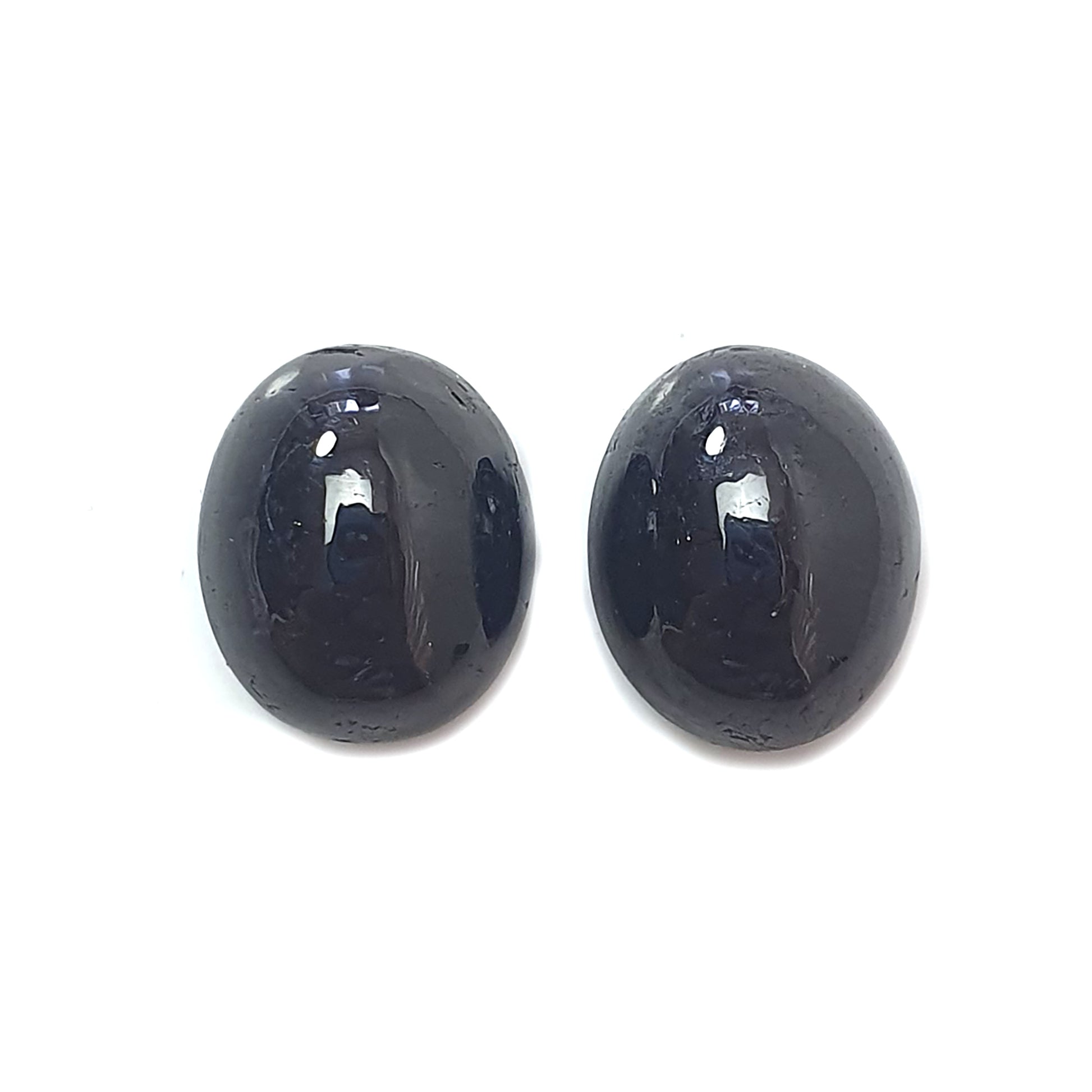 Black Sapphire Cabochon