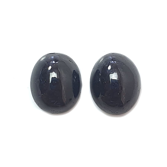 Black Sapphire Cabochon
