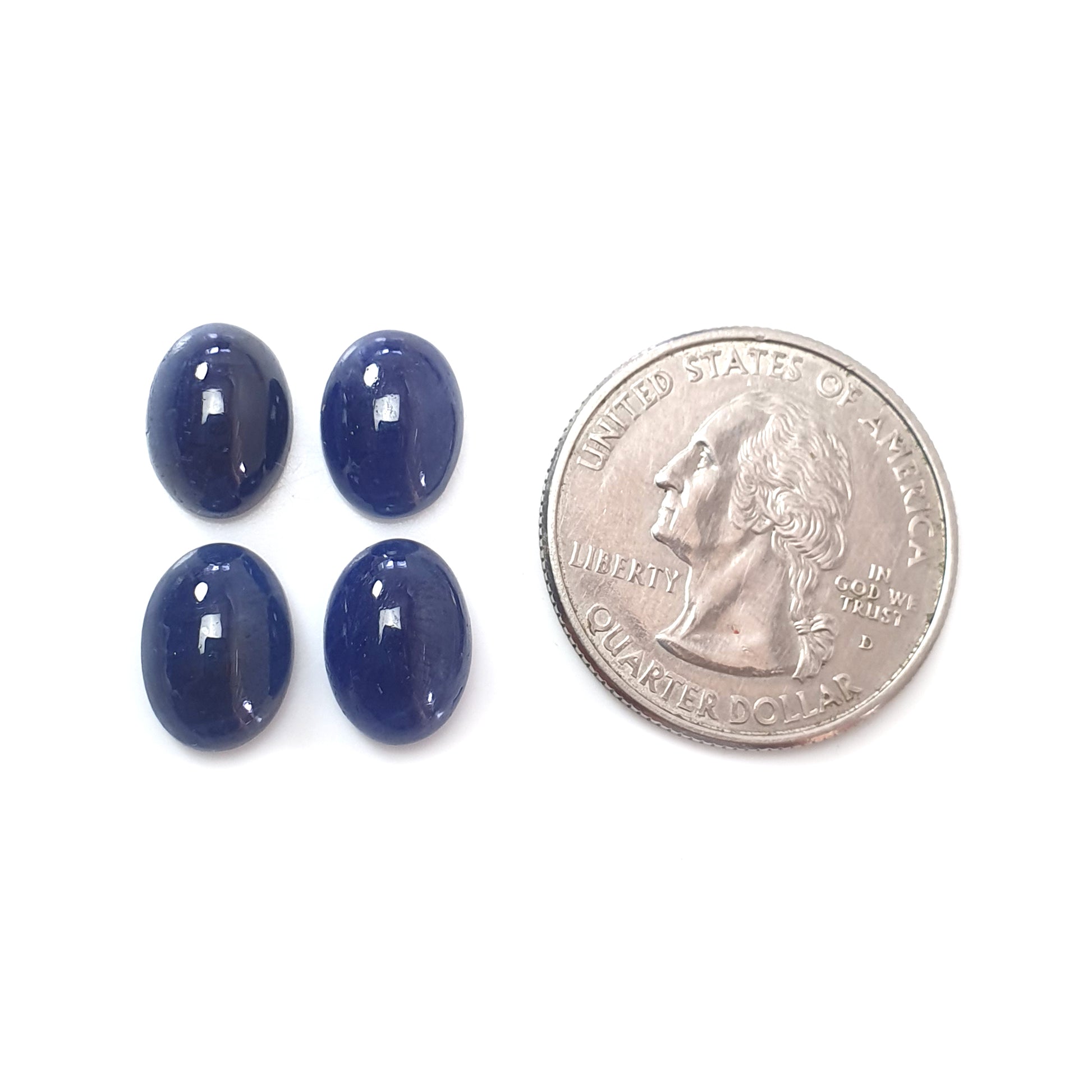 ブラックサファイア・カボション