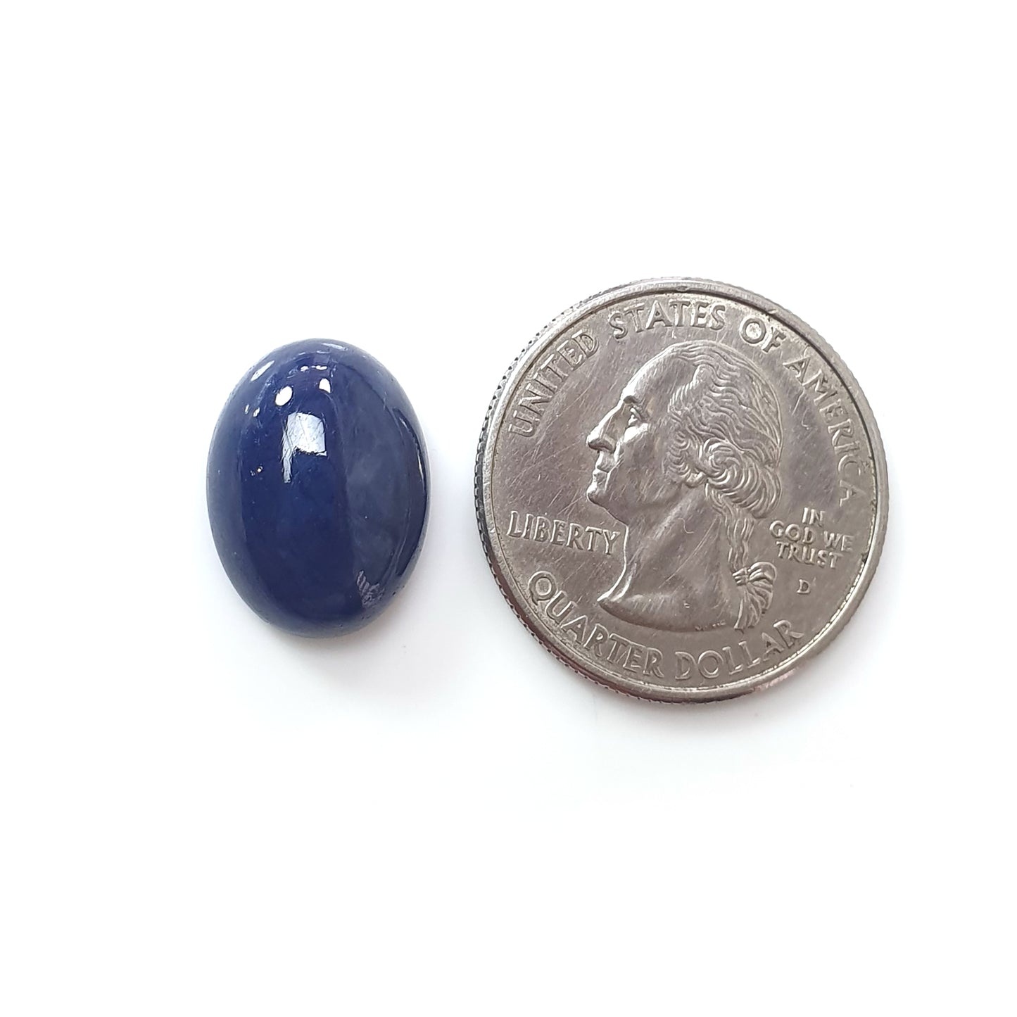未经处理的蓝色蓝宝石