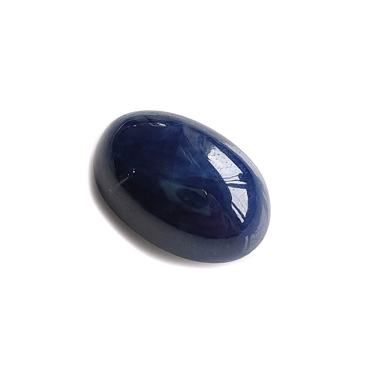 blue sapphire cabochon gemstone