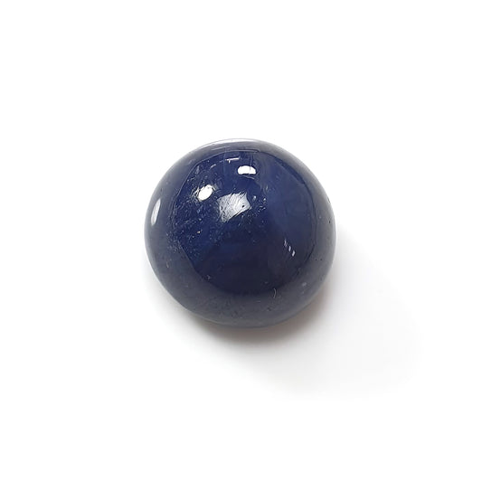 Blue Sapphire Round Cabochon Gemstone