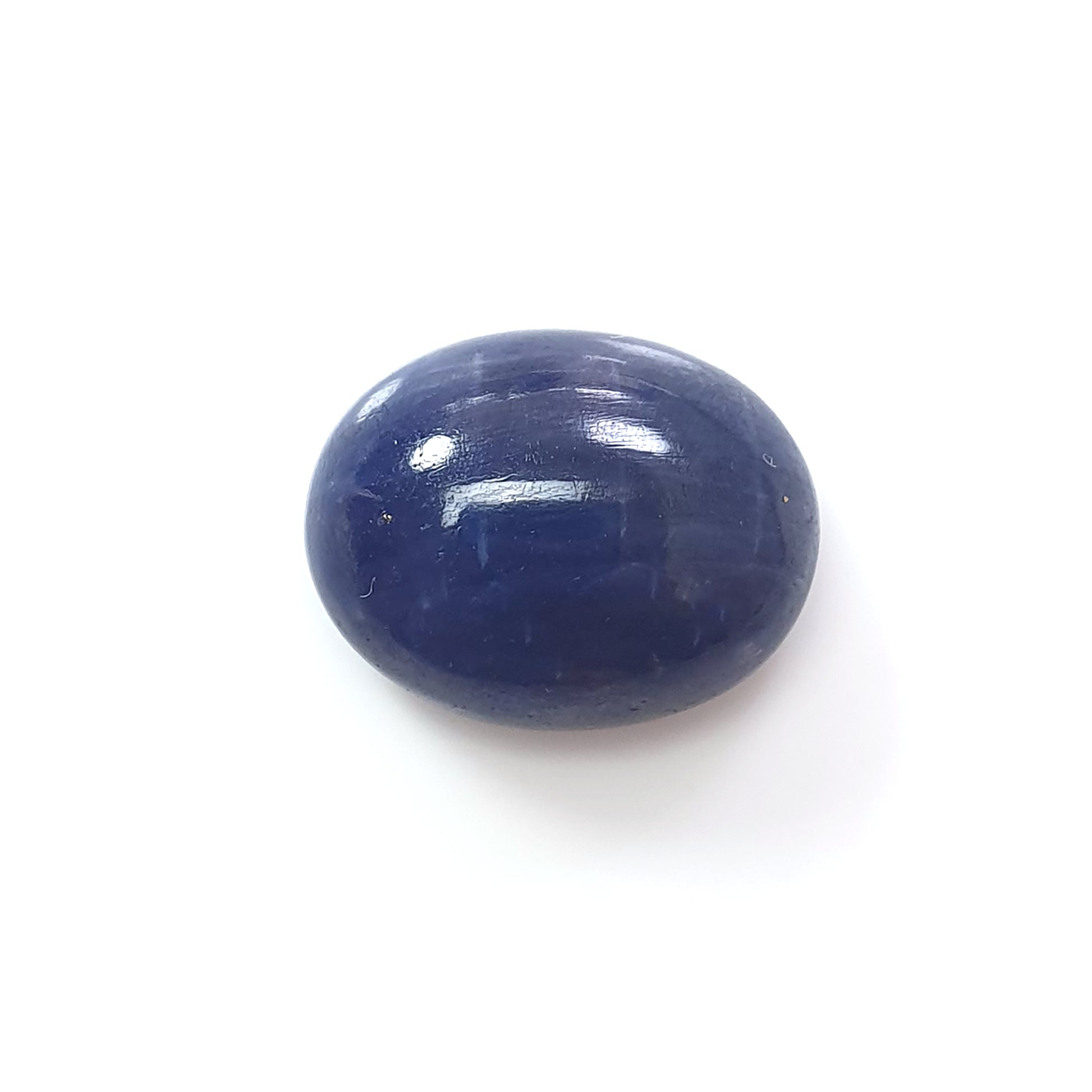 unbehandelter blauer Saphir