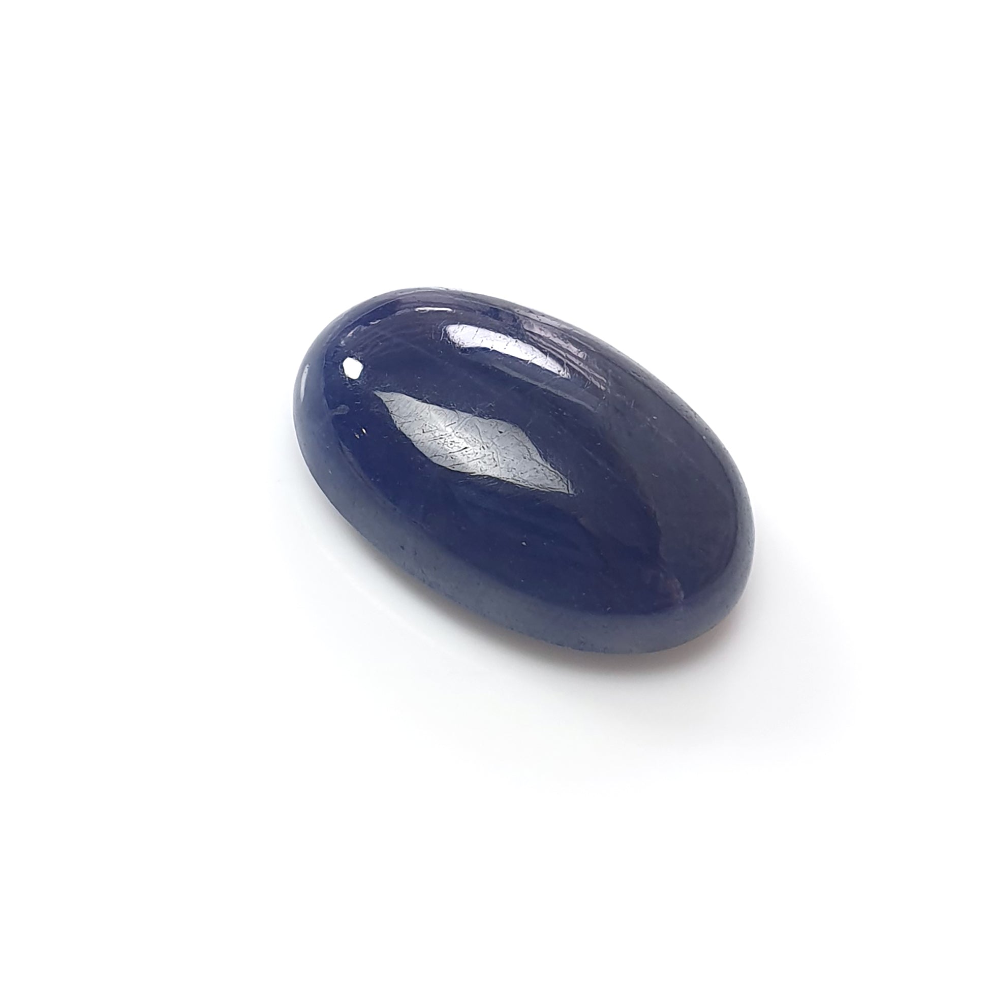 Blue Sapphire Oval Cabochon Gemstone