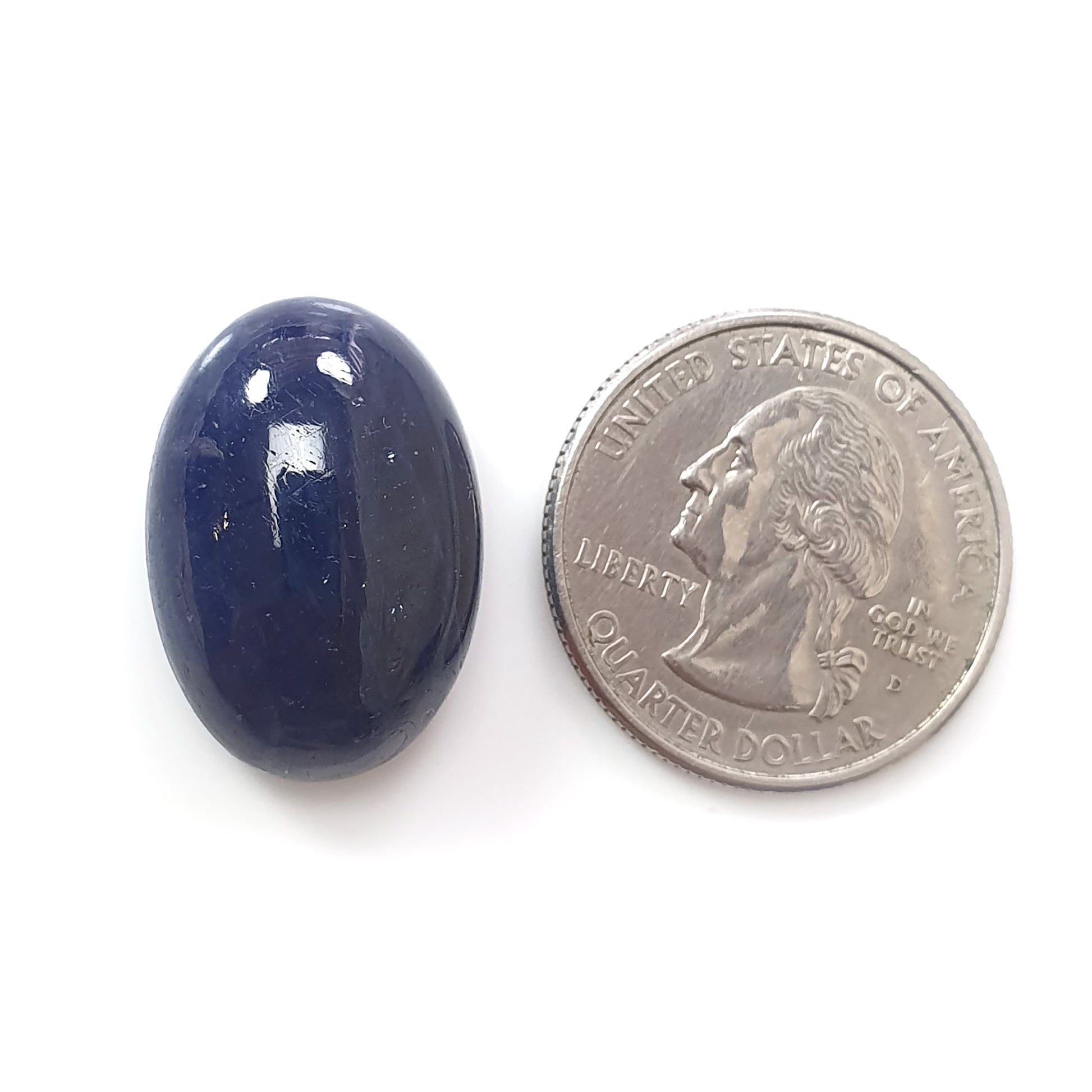 unbehandelte blaue Saphire