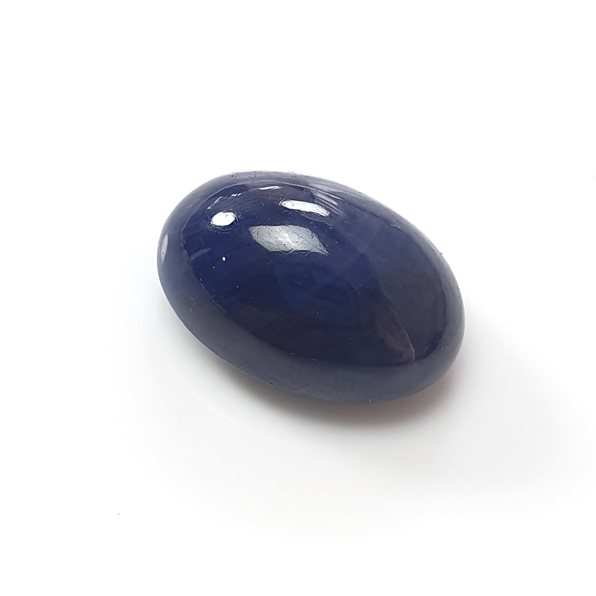 Blue Sapphire Oval Cabochon Gemstone