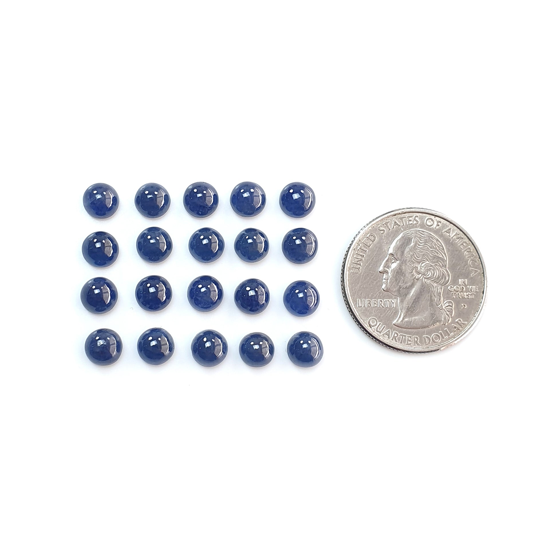 Blauer Saphir-Edelstein