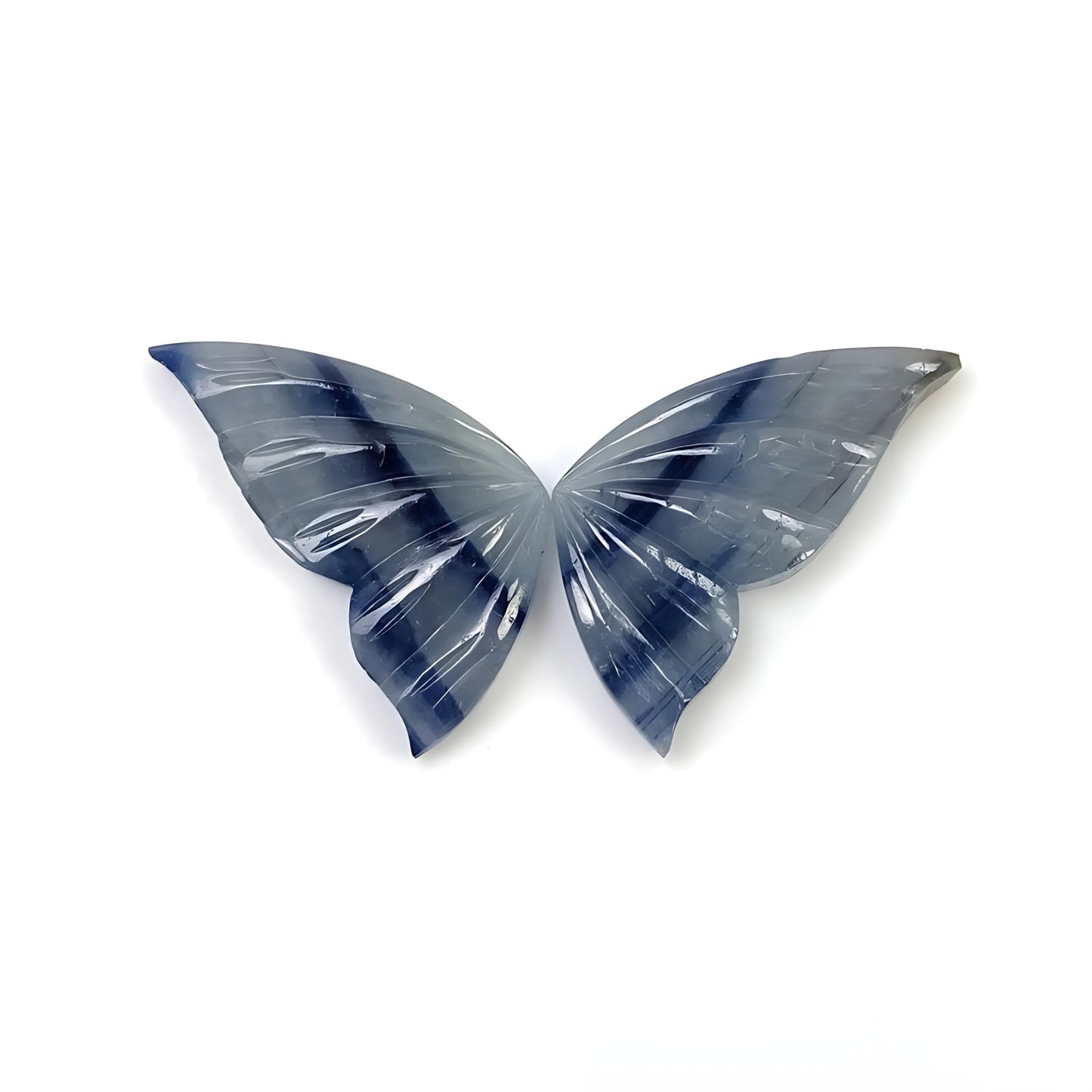 sapphire butterfly carving