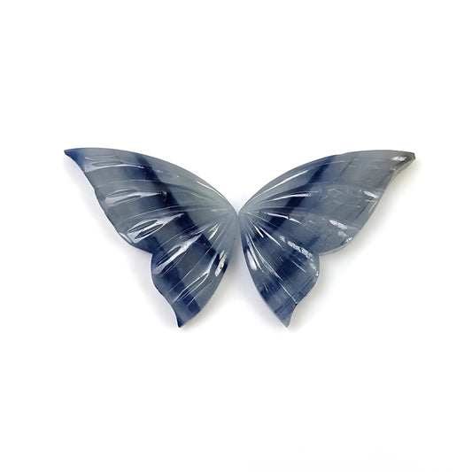 sapphire butterfly carving