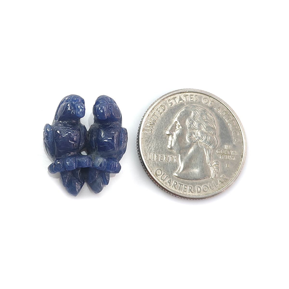 Intaglio a forma di pappagallo