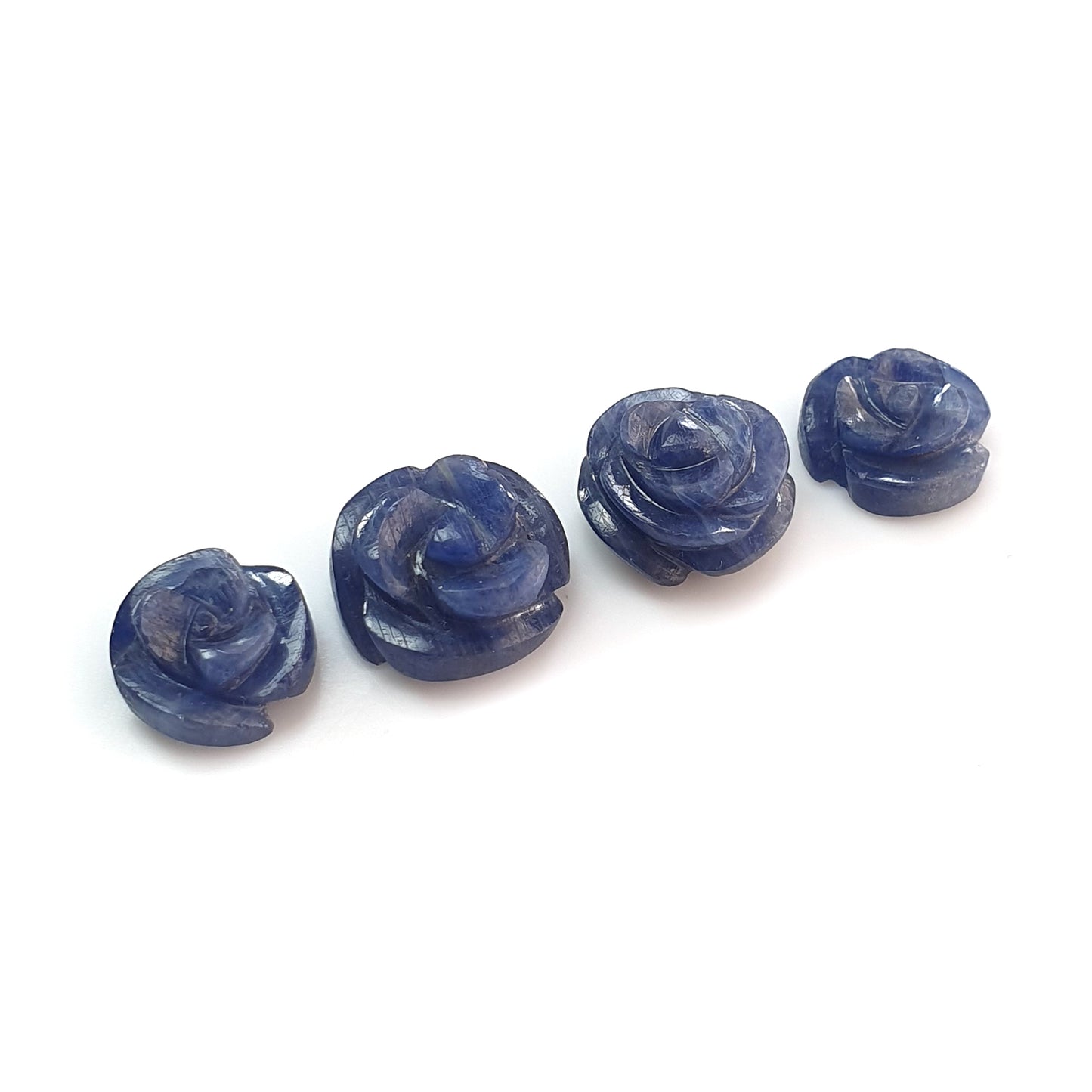 blue sapphire carving gemstone