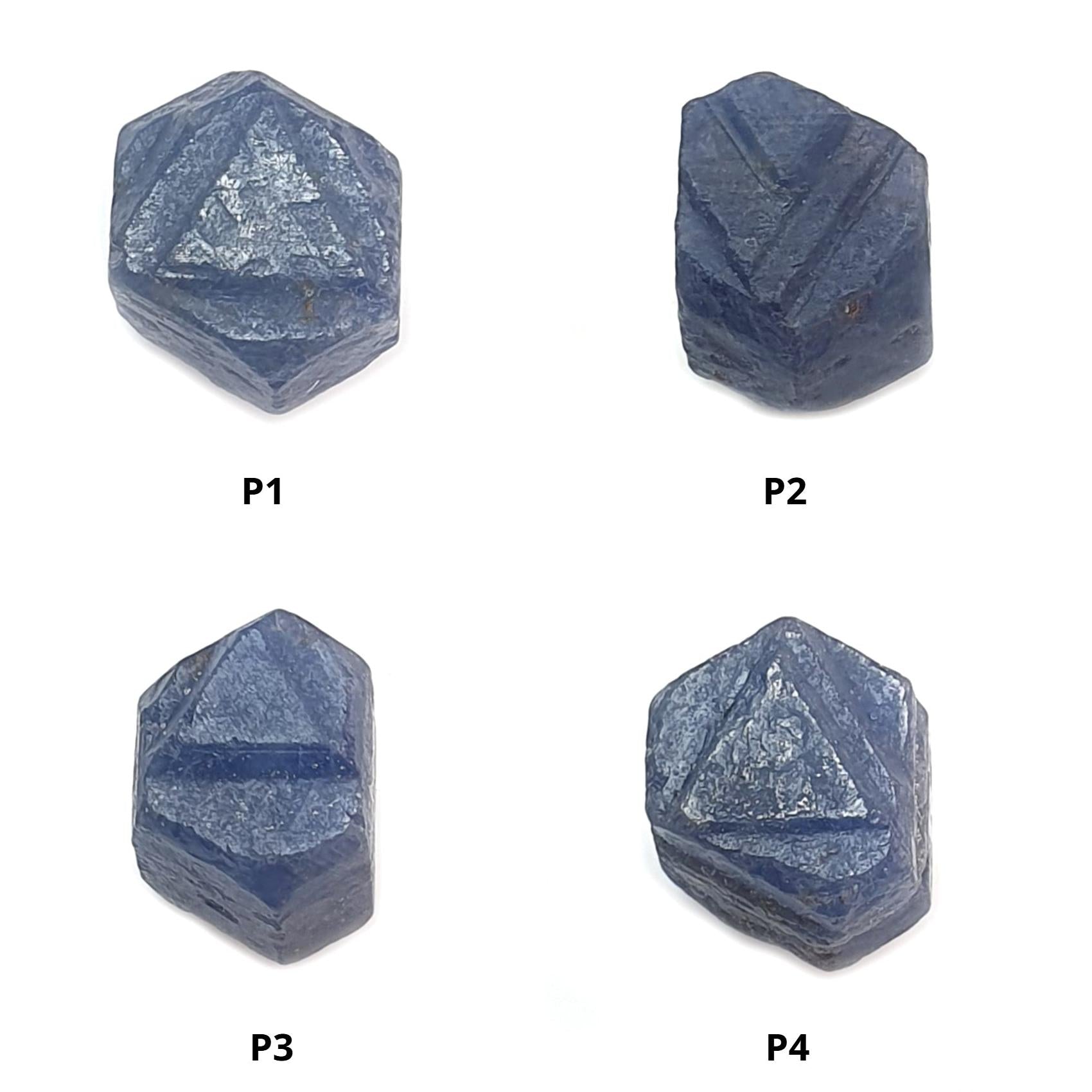 Record Keeper Blue Sapphire Specimen