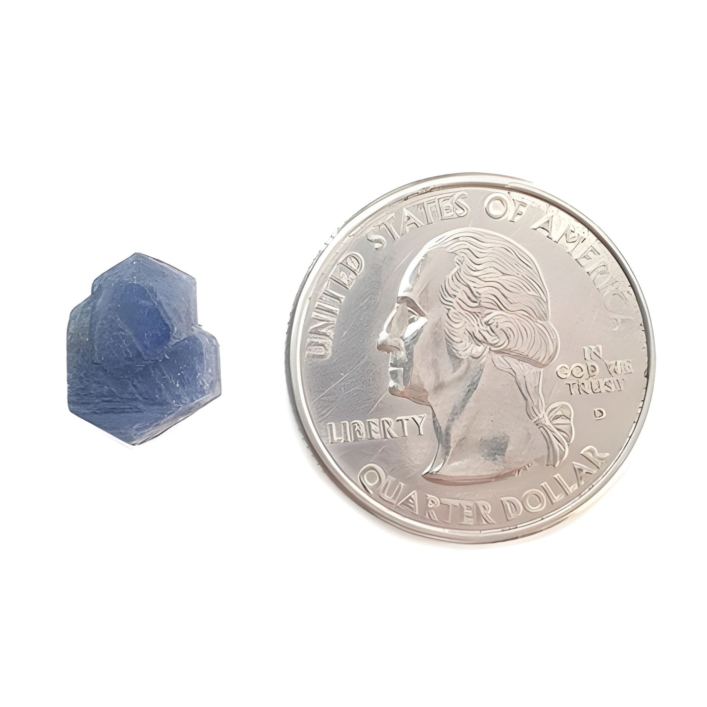 عينة شفاء من الياقوت الأزرق