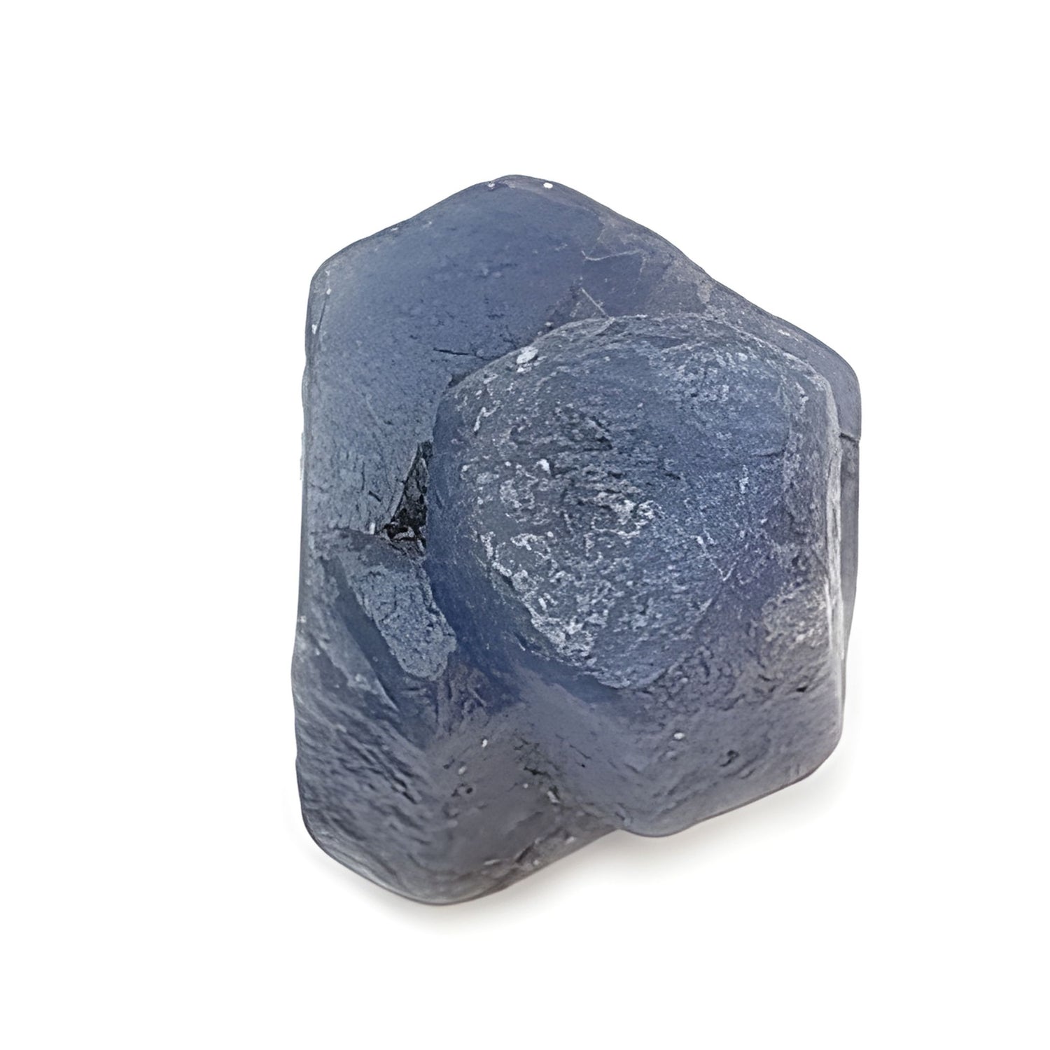 Cristallo grezzo di zaffiro blu