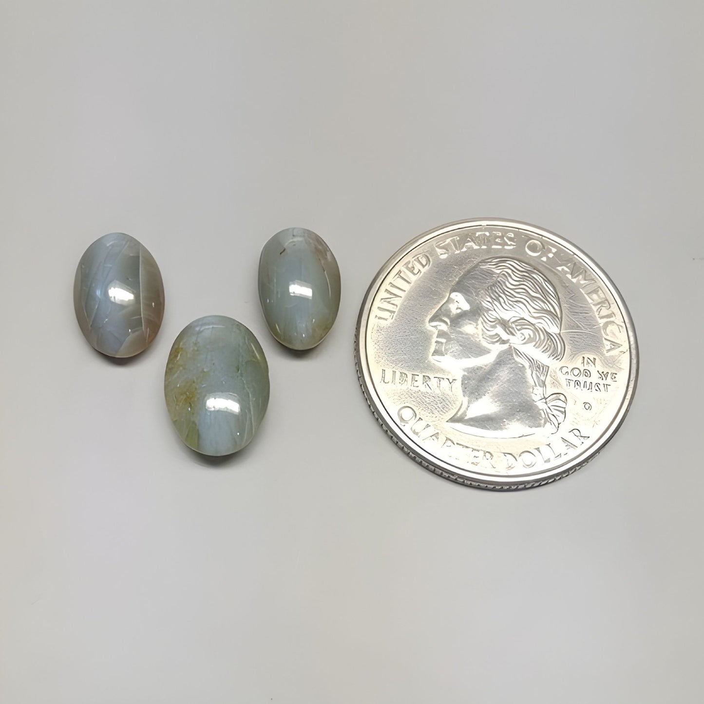 金绿猫眼石，用于珠宝制作