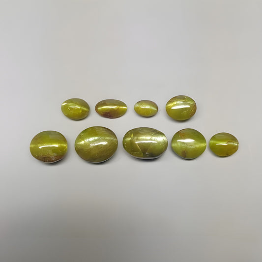 cat's eye oval shape cabochon