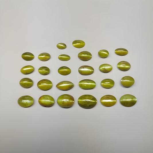 cat's eye cabochon gemstone