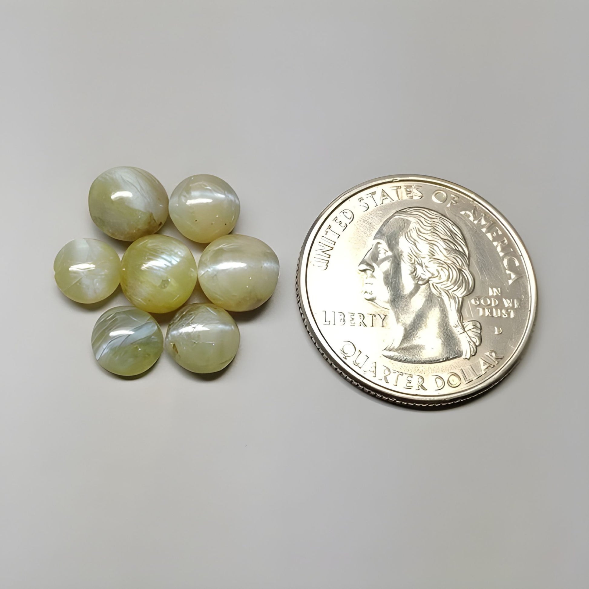 キャッツアイ ラウンドシェイプ カボション