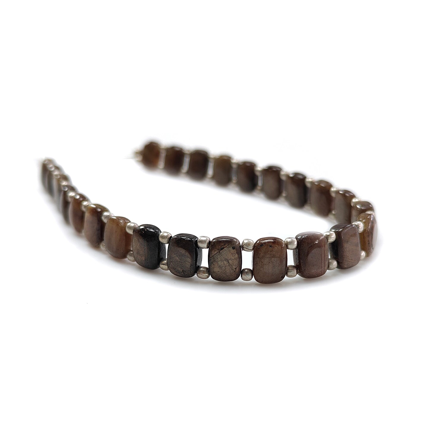 Chocolate Sapphire Smooth Loose Beads: 62.00cts Natural Untreated Golden  Sapphire Gemstone Cushion Plain Beads 8mm 7" Strand for Bracelet