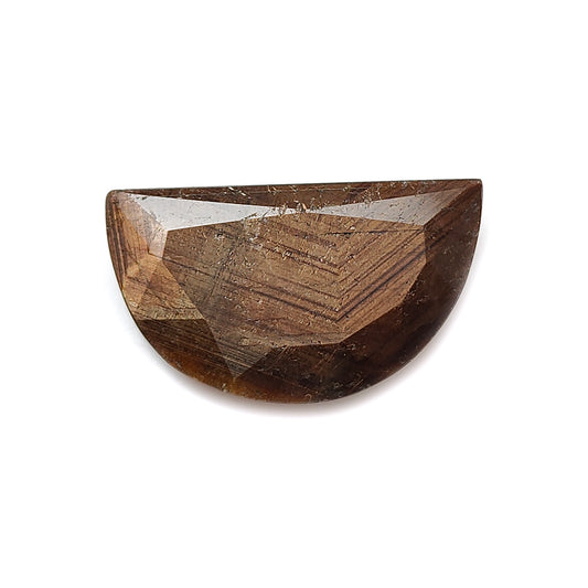 golden Chocolate Sapphire Faceted Cut Fancy