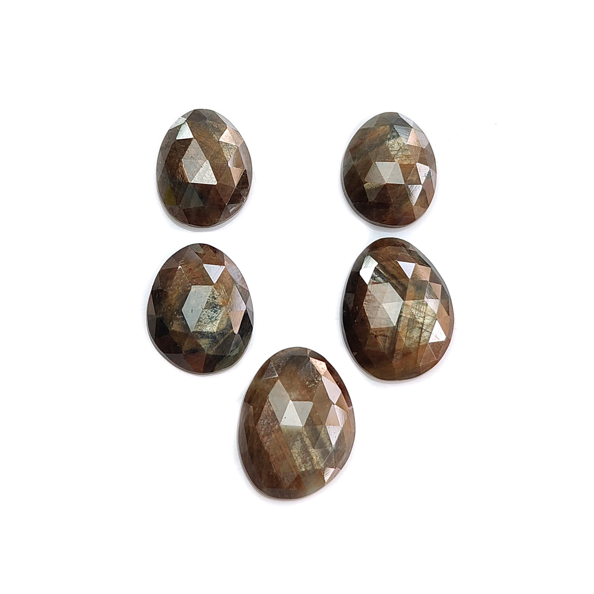 Sapphire Rose Cut Fancy Gemstone