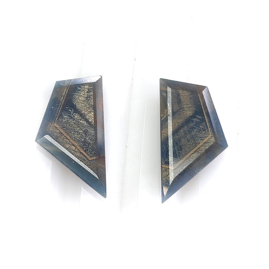 Sapphire Fcaeted Cut Gemstone