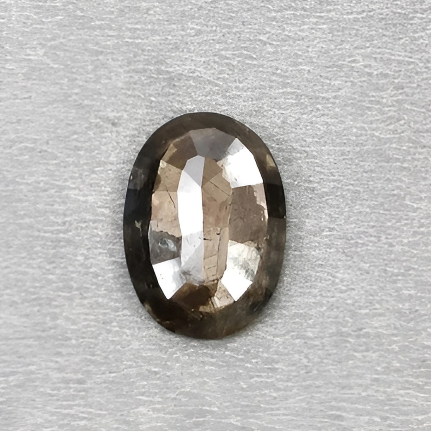 11.15cts Golden Chocolate Sapphire Gemstone Faceted Cut Natural Untreated Oval Shape