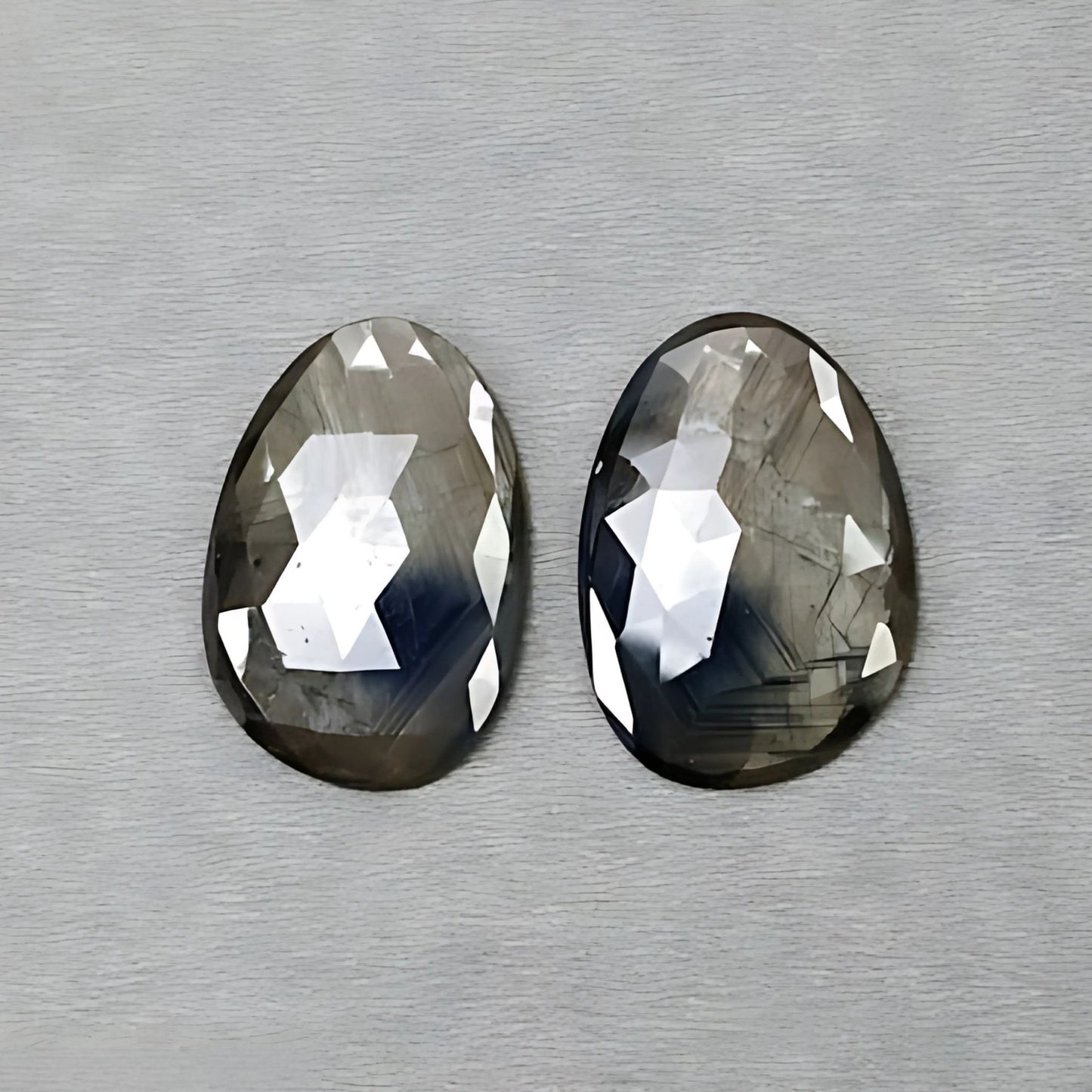 巧克力蓝宝石蛋形玫瑰切割