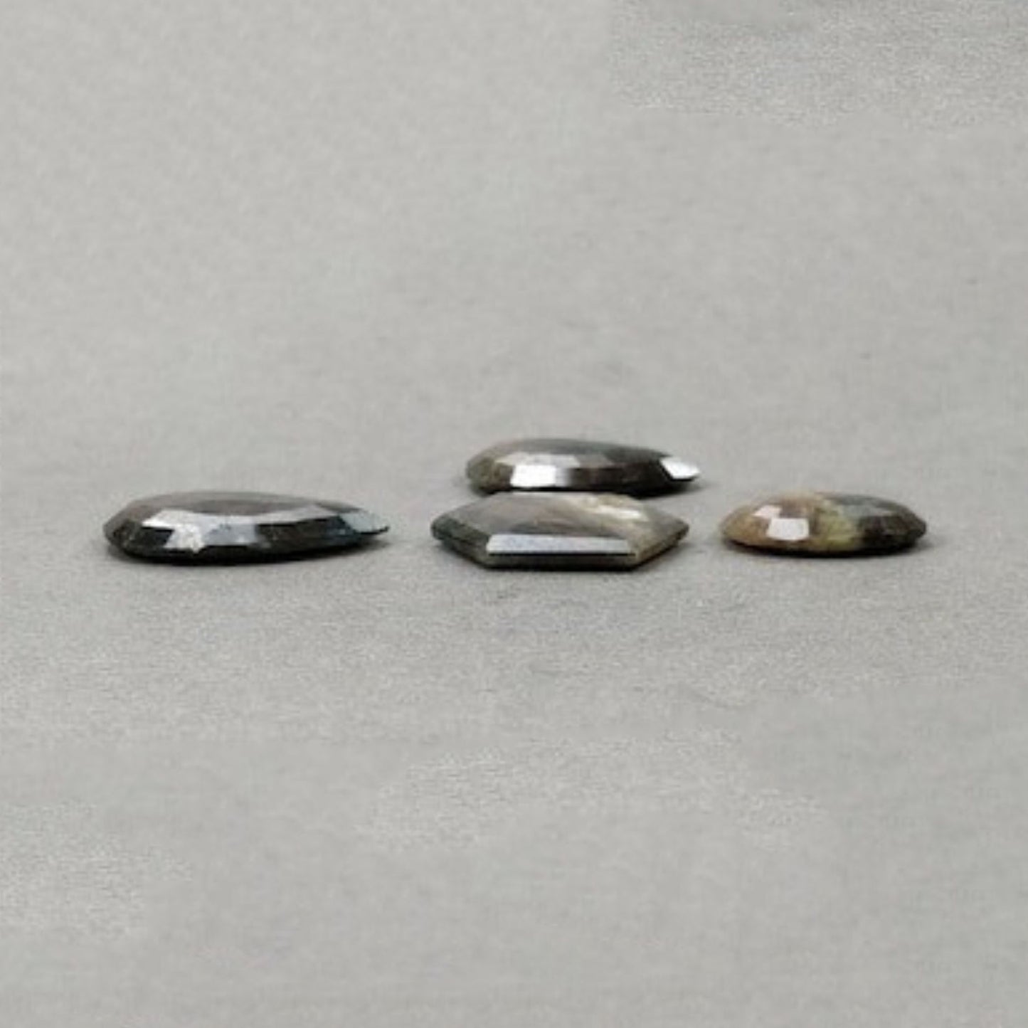 64.20cts Chocolate Sapphire Faceted Cut Gemstone Natural Untreated Hexagon, Pear Shape