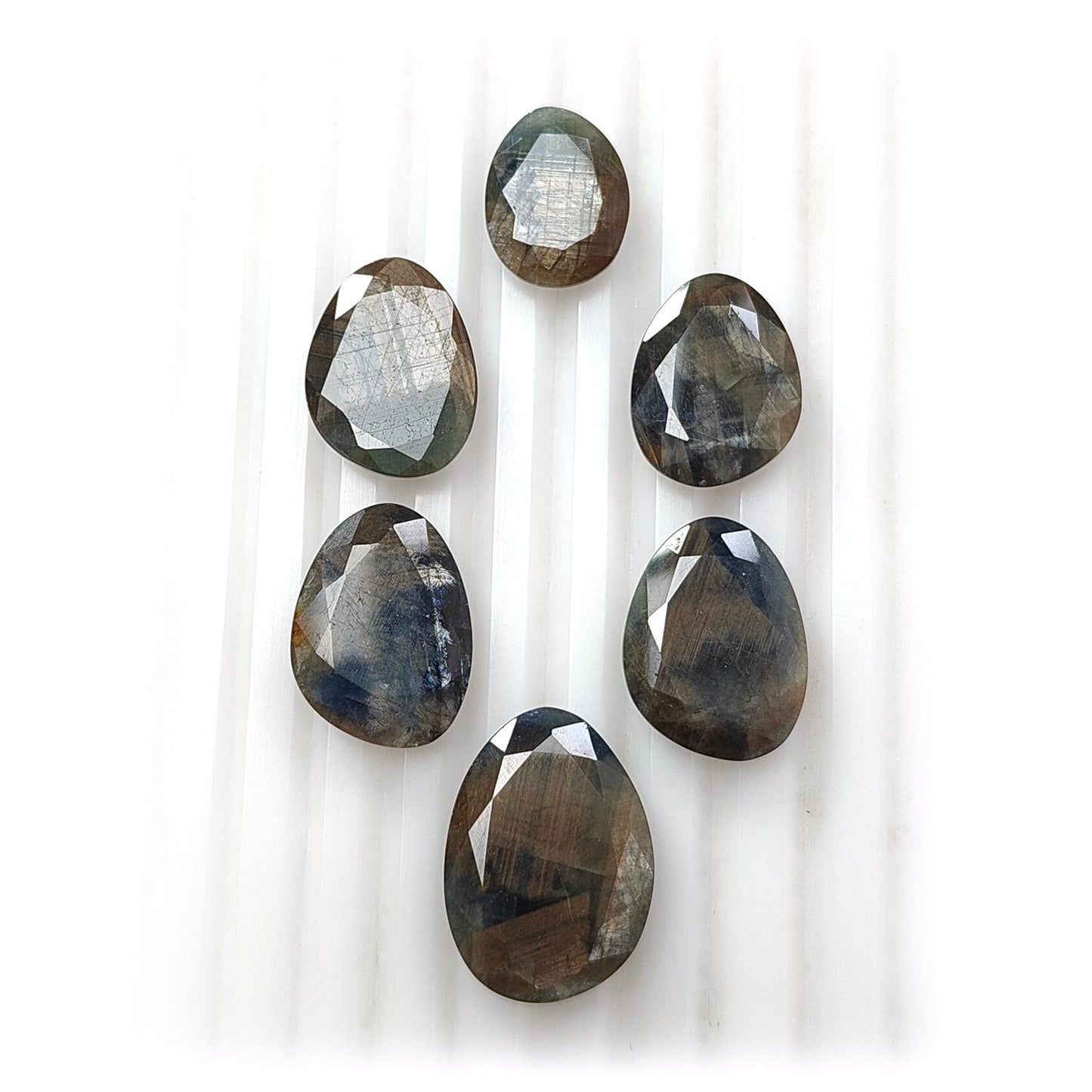 Golden Brown Chocolate Sapphire Cut