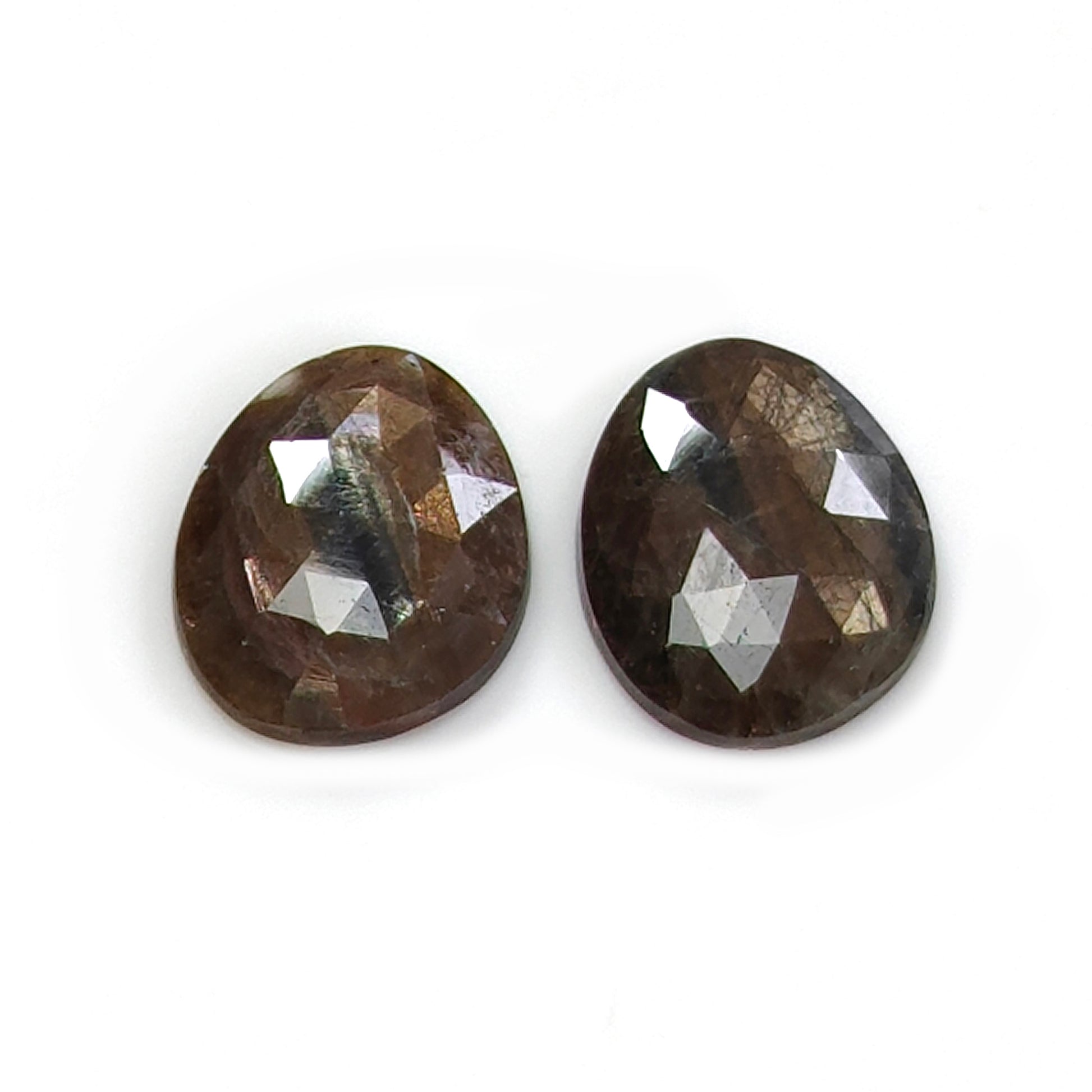 sapphire rose cut gemstone