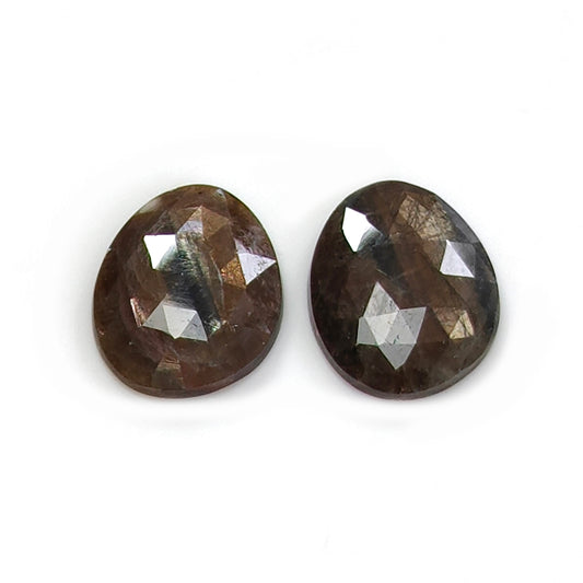 sapphire rose cut gemstone