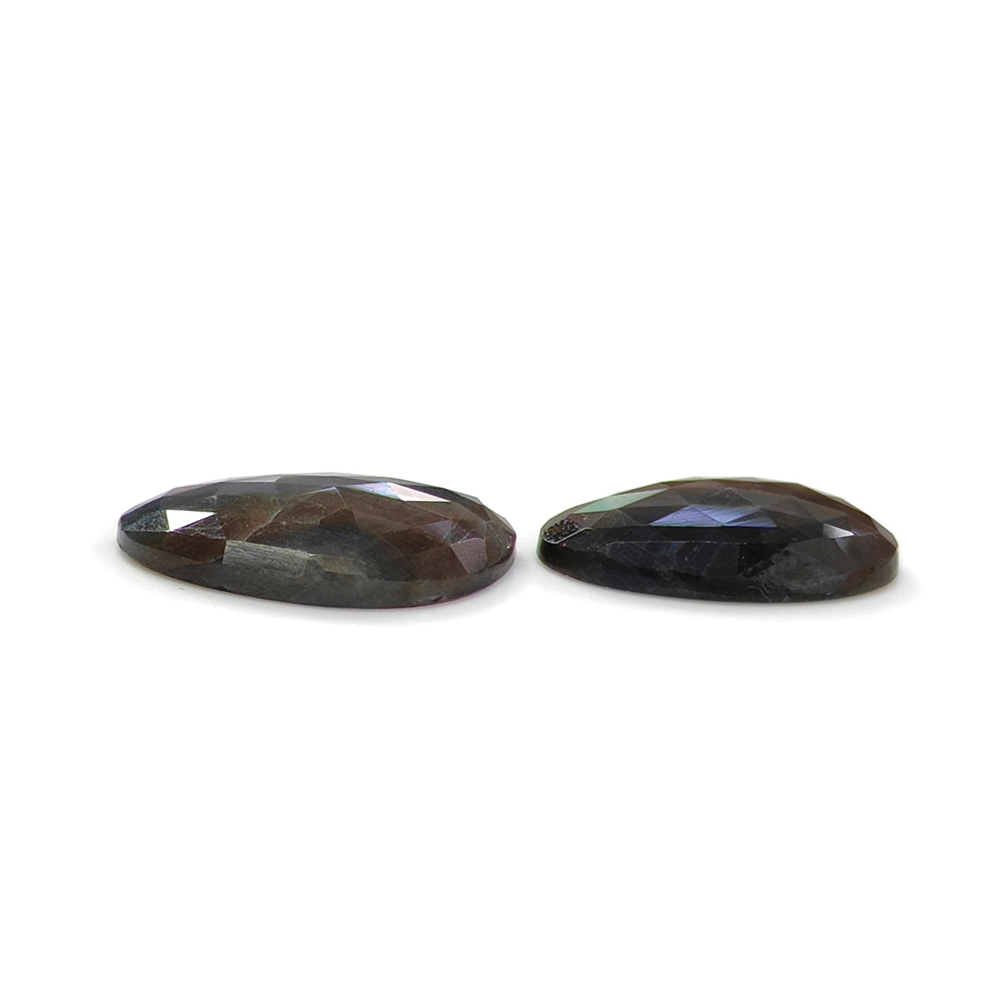 Zafiro color chocolate para joyería