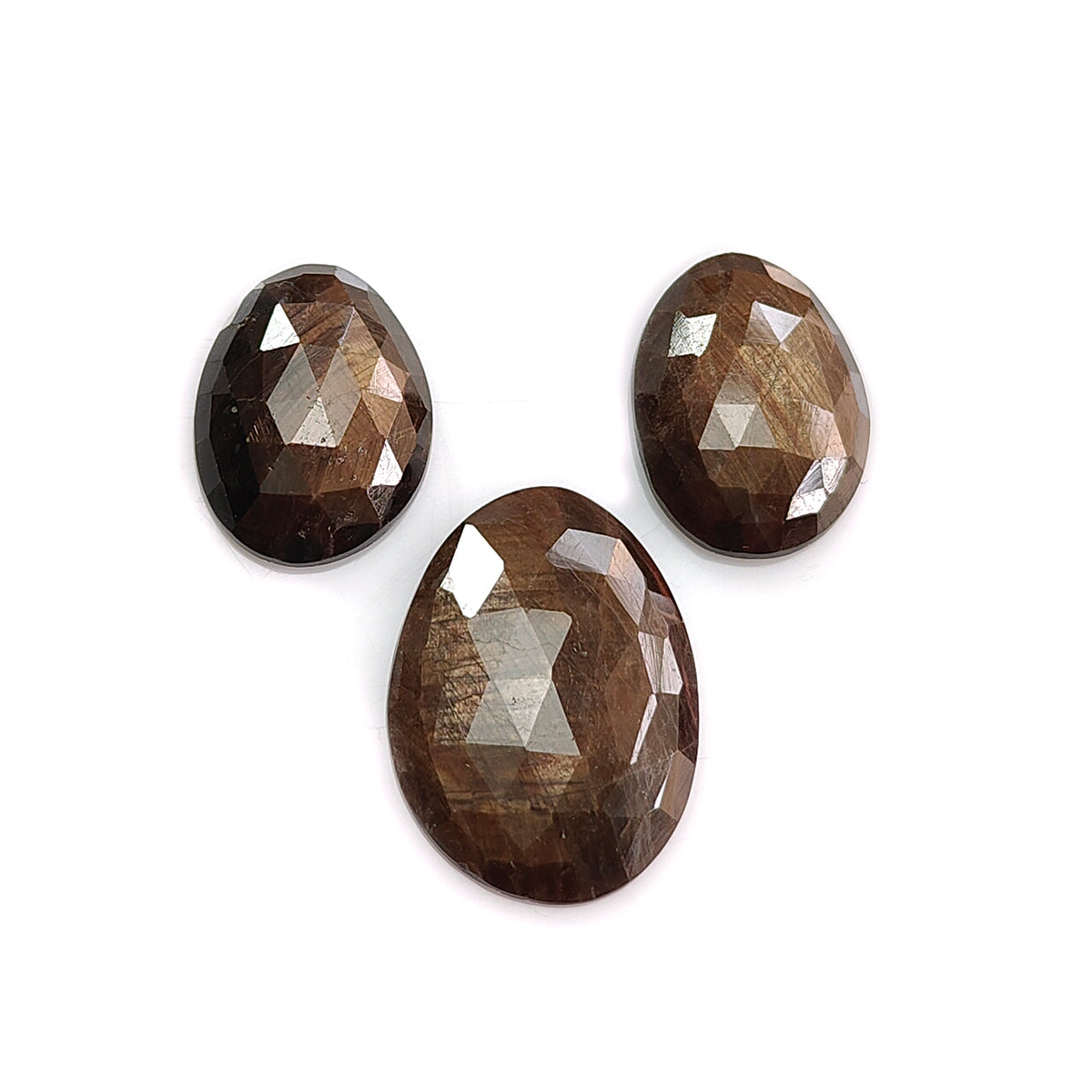 Golden Sapphire Rose Cut Fancy Gemstone